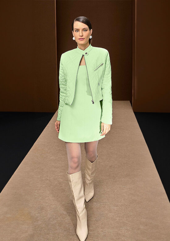 Coleção de Inverno Anne Fernandes: mint green is the new black. Inspire-se!